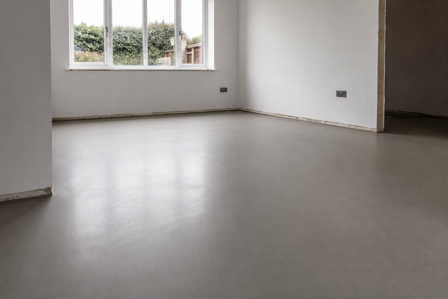 Floor Screeding after - Wisbech