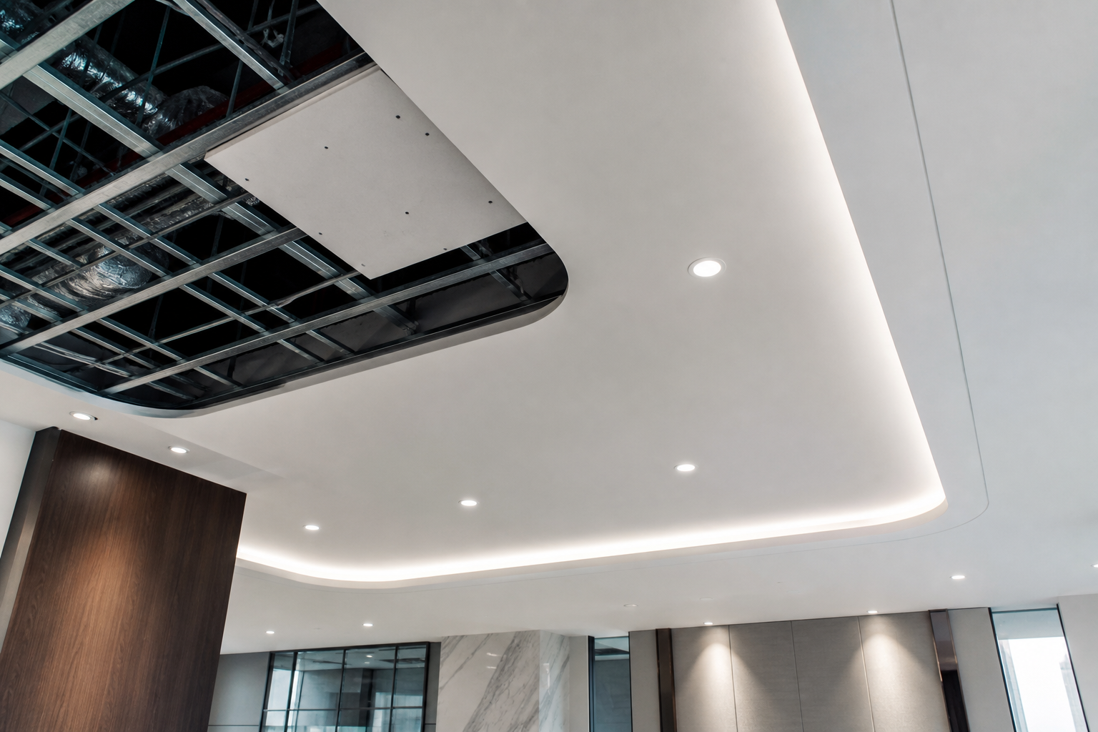 MF Ceilings service in Cambridgeshire
